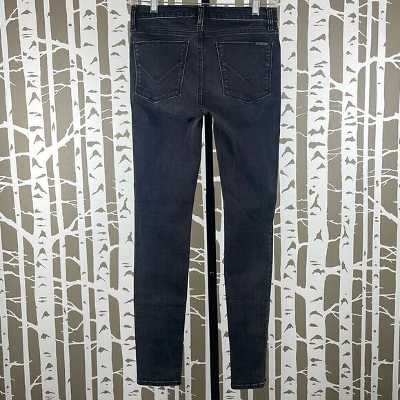 Hudson Krista Super Skinny Black Wash Jeans 26 - Picture 11 of 11